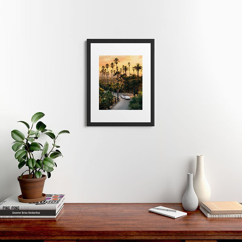 Gal Design Sunset Blvd Framed Art Print