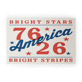 DENY Designs Bright Stars Bright Stripes Welcome Mat