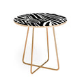 Jennifer Labre Wild Zebra Round Side Table