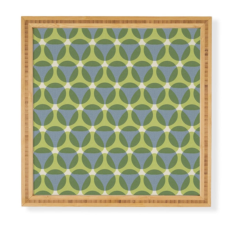 Marta Barragan Camarasa Stylish Retro Circle Framed Wall Art