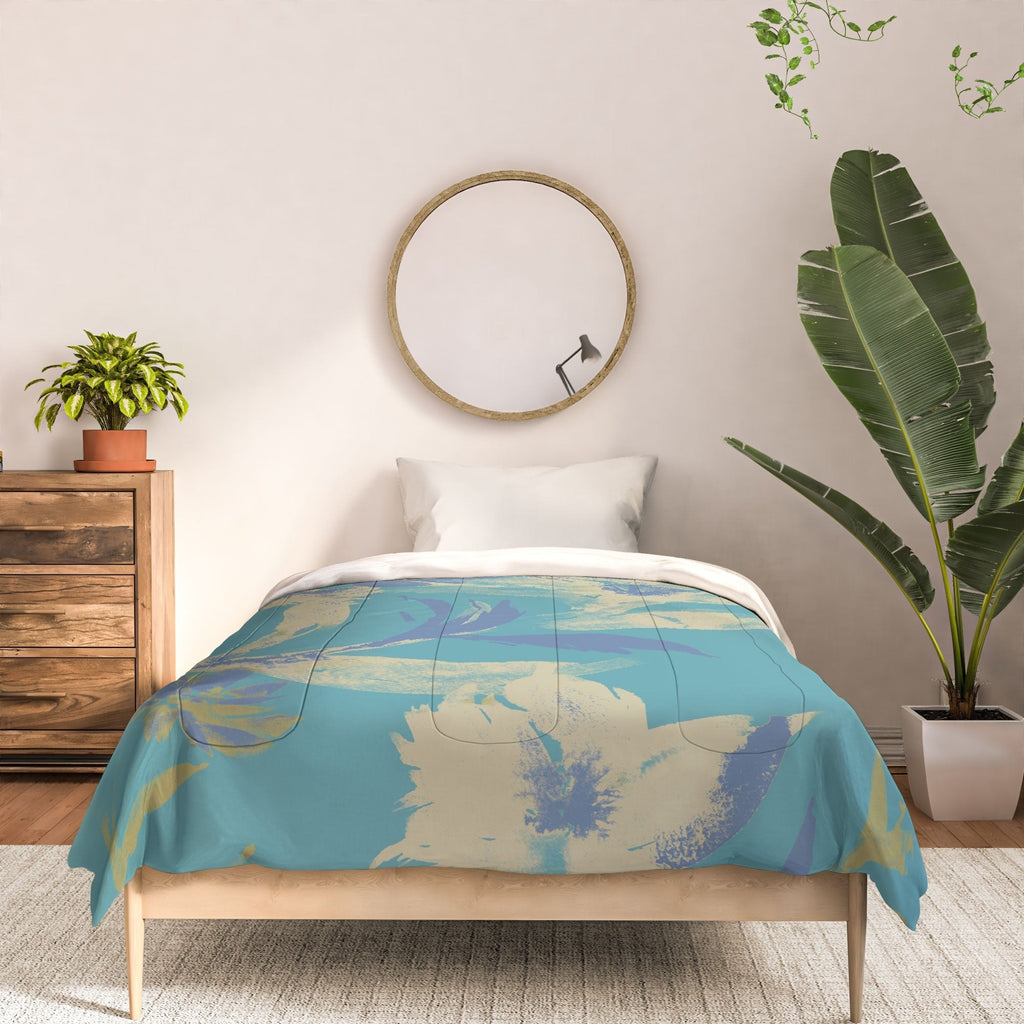 Gabriela Fuente Emma Blue Comforter