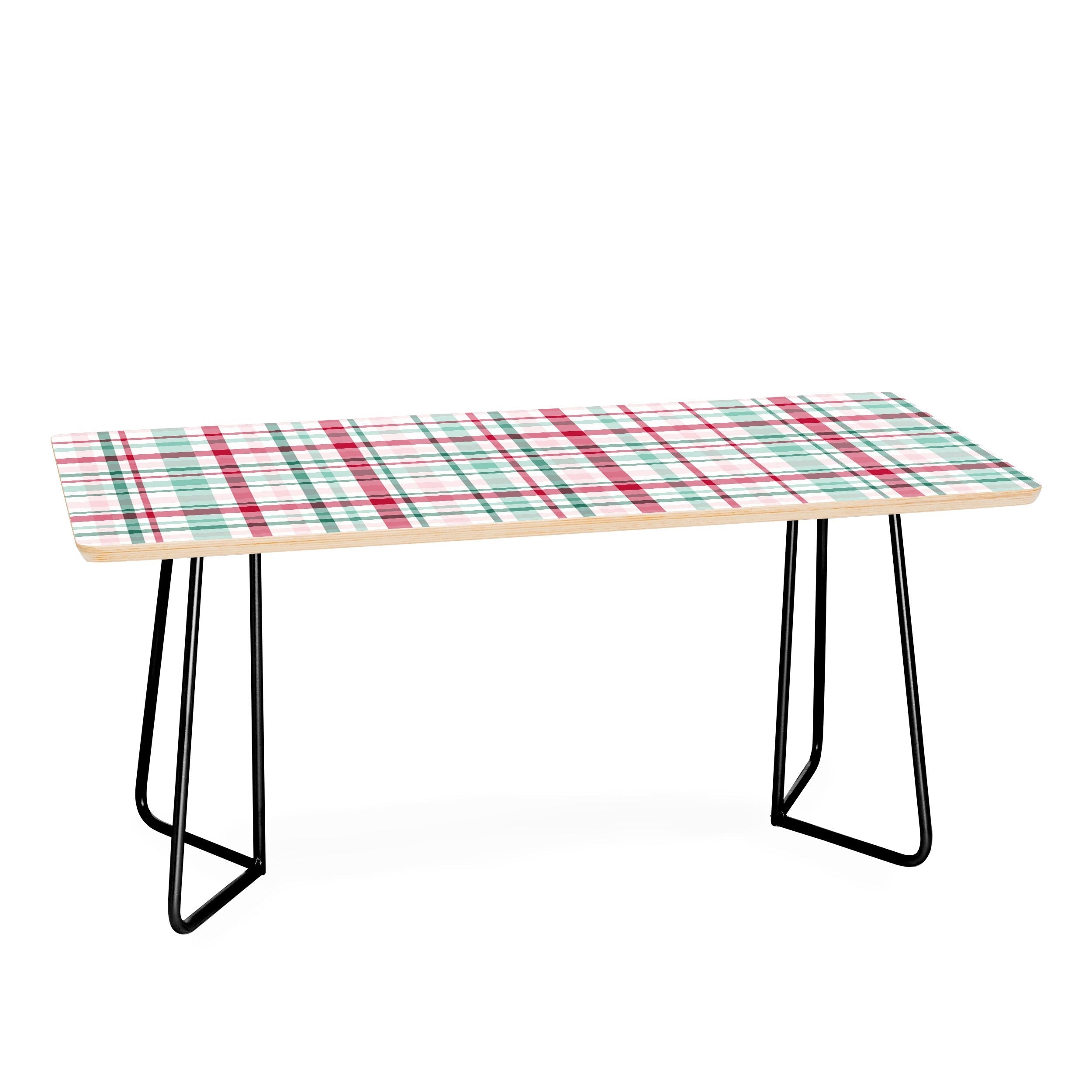 Lisa Argyropoulos Merry Vintage Plaid Coffee Table