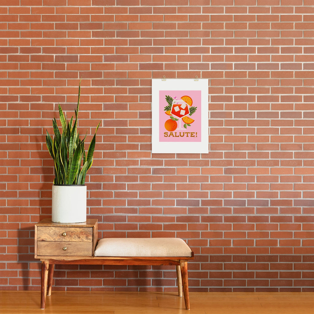 Jessica Molina Orange Spritz Art Print