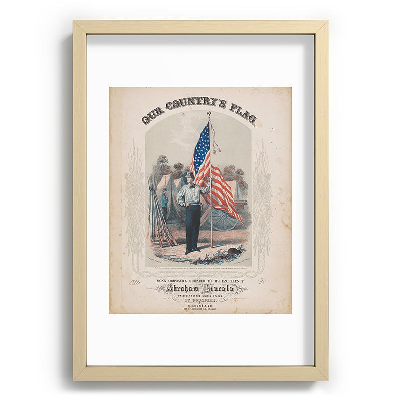 DENY Designs Our Country s Flag Recessed Framing Rectangle