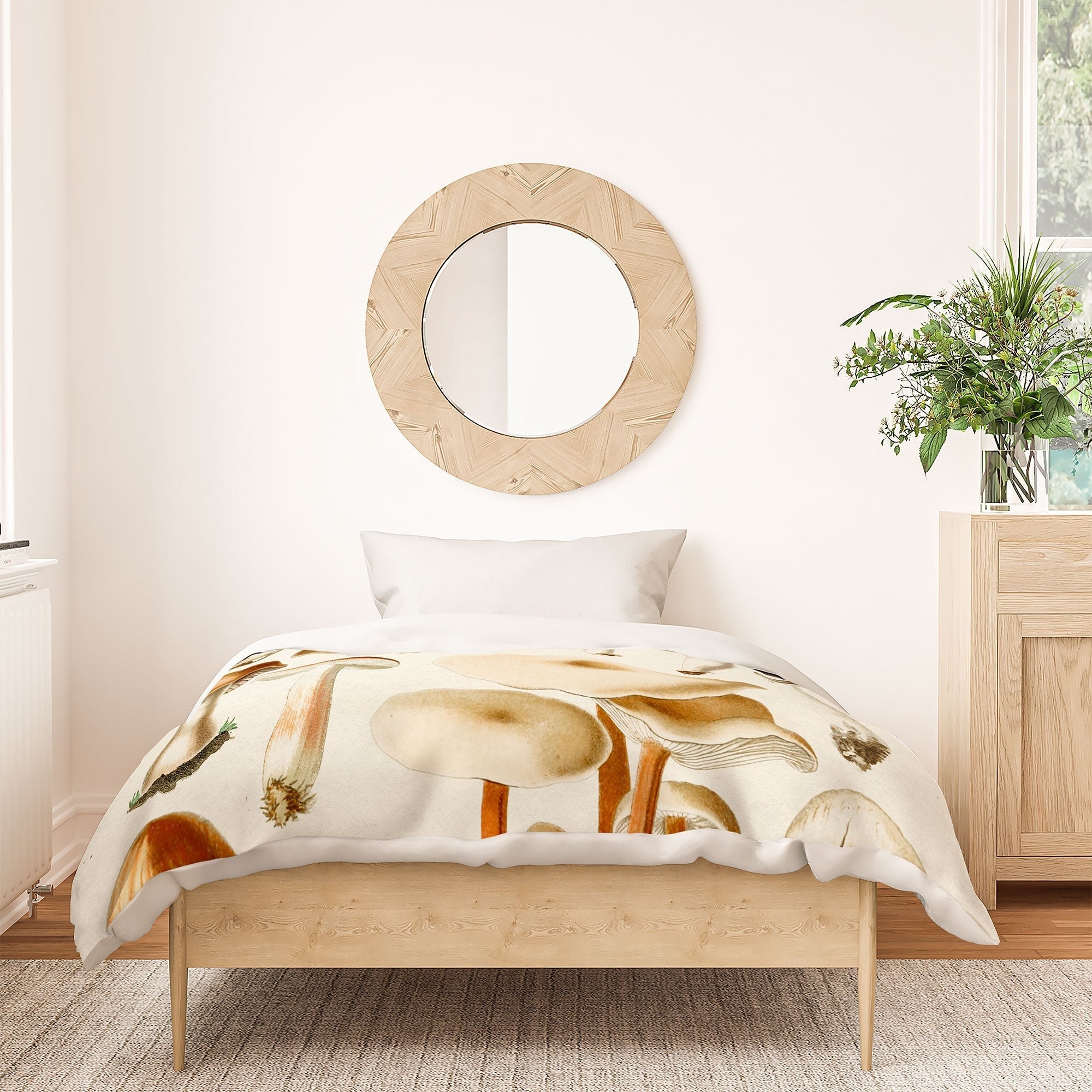 Gal Design Mushrooms Collection Duvet Cover
