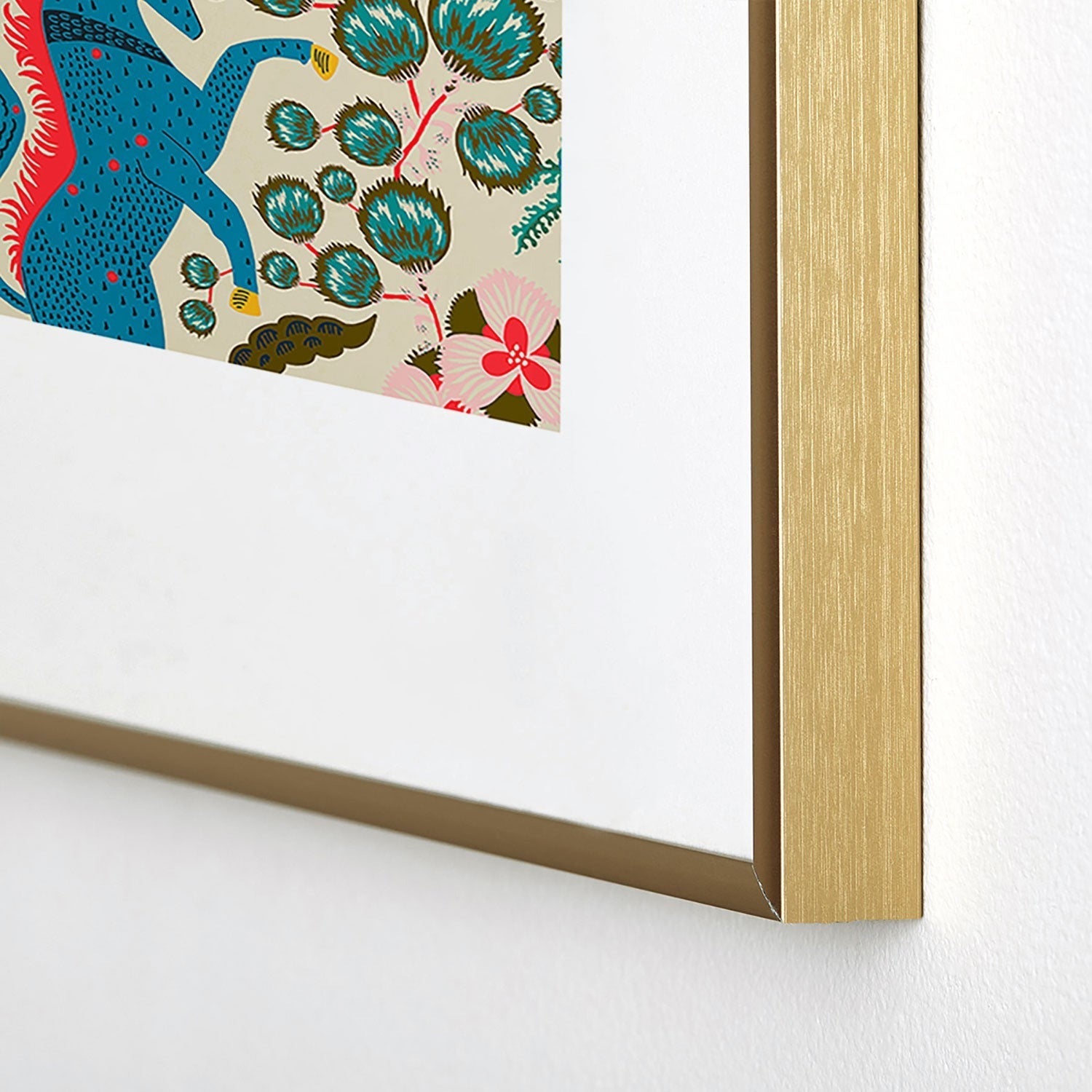 Holli Zollinger JOONIE LUNA UNI Metal Framed Art Print