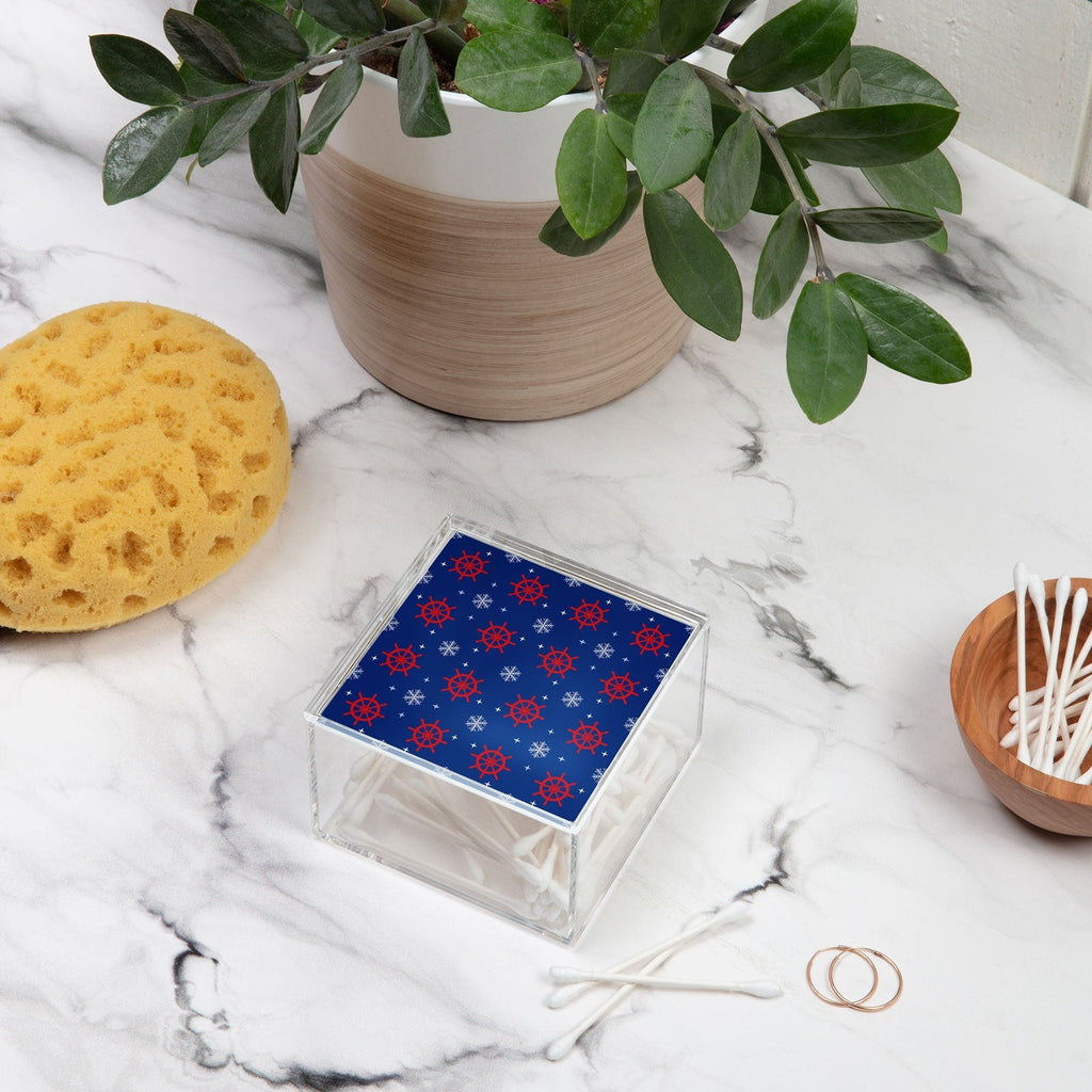 Design by Spark Holiday Helms and Snowflakes Acrylic Box