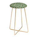 Avenie BR Cheetah Print In Green Counter Stool