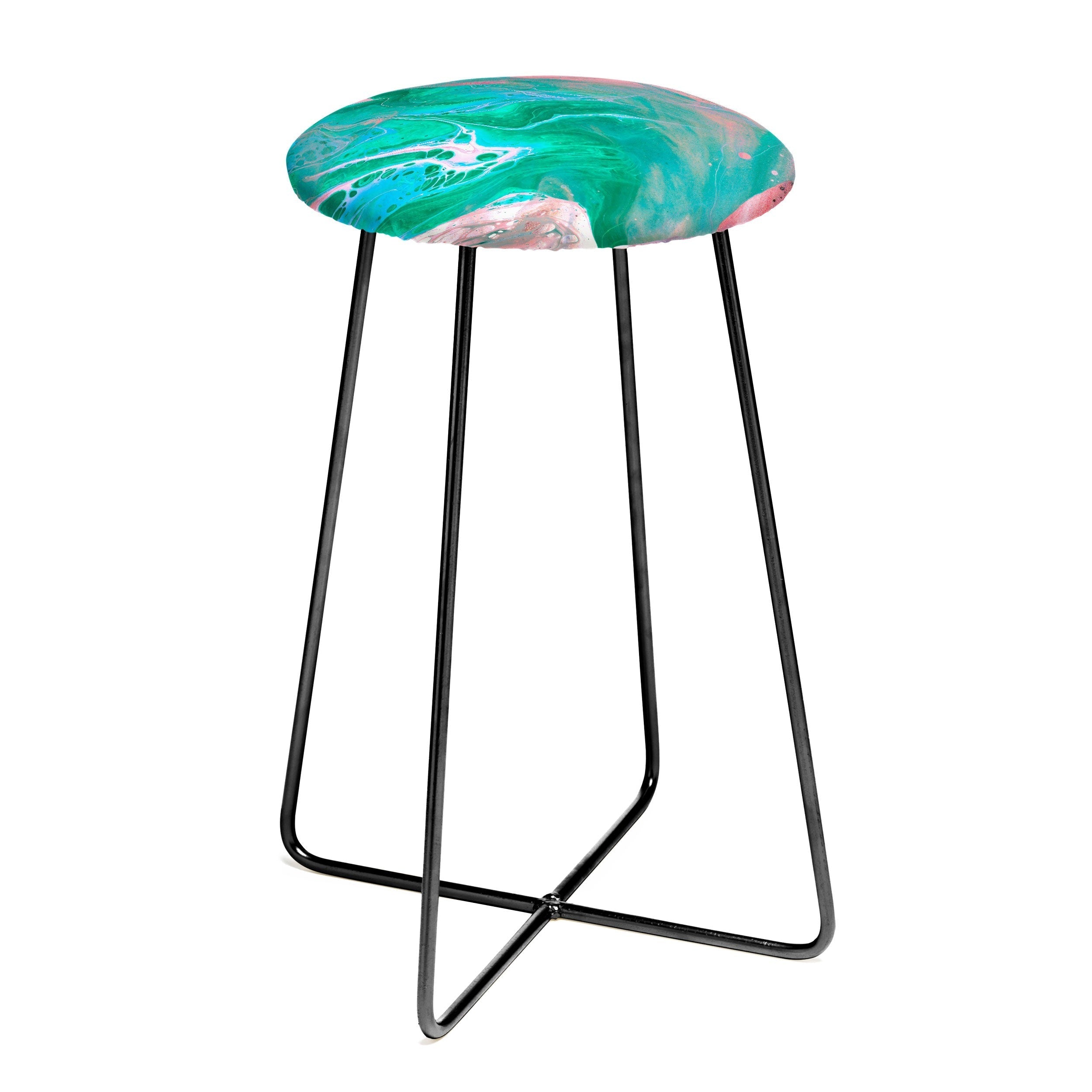 83 Oranges Another Worldly Counter Stool
