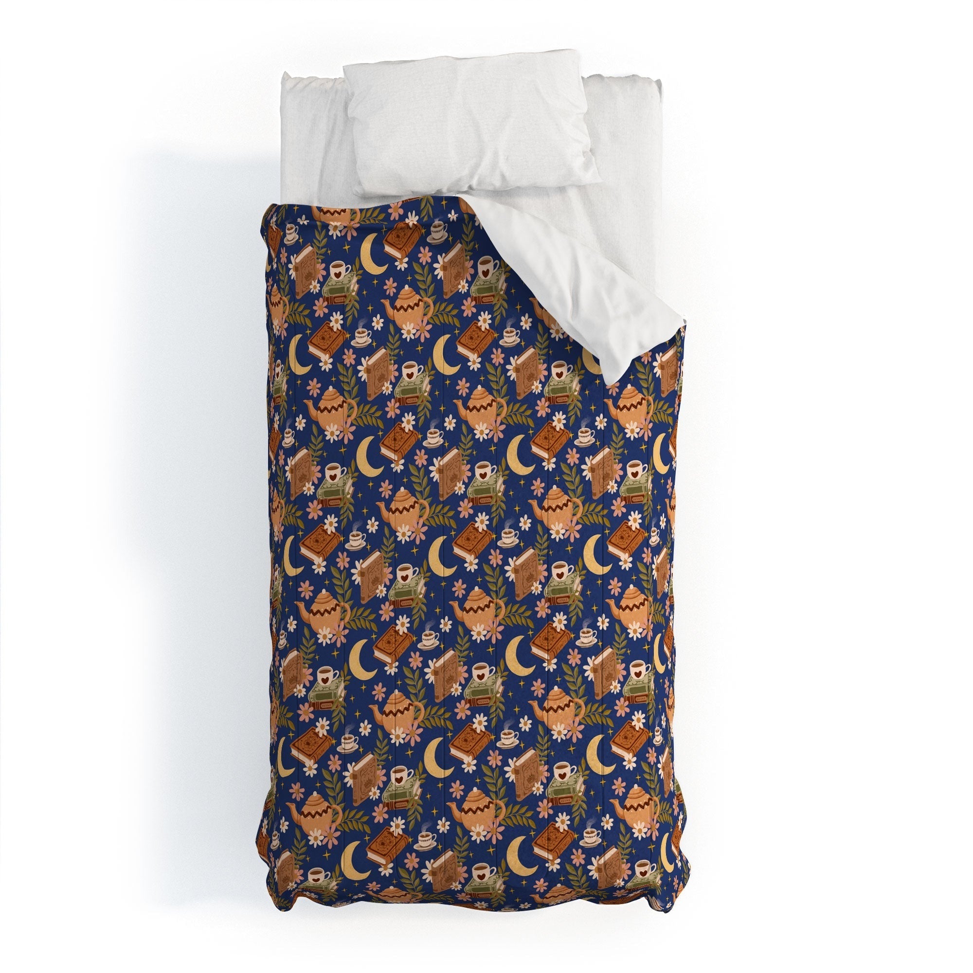 Avenie Moonlit Reading Nook II Comforter