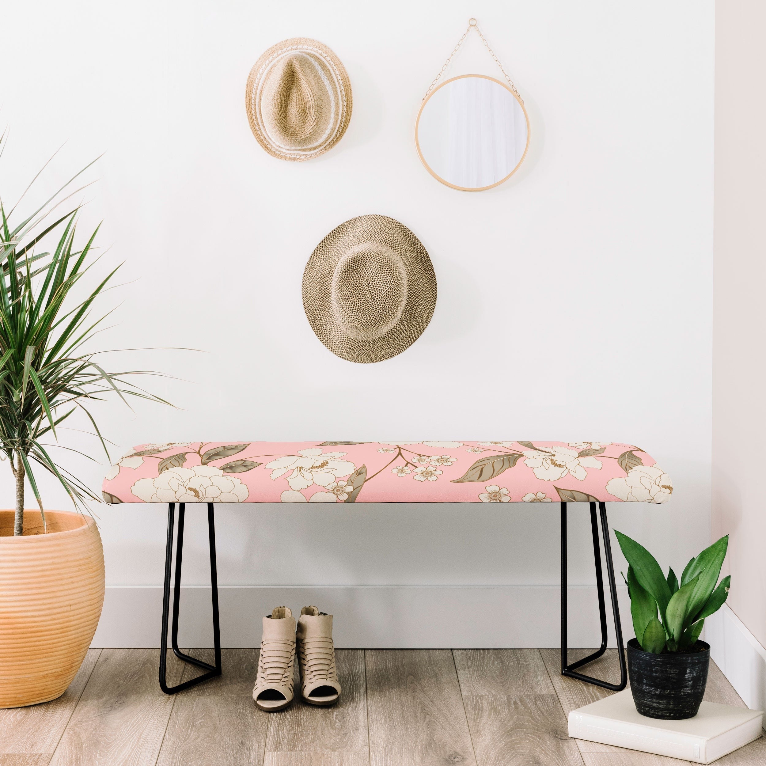 Gabriela Fuente Roberta in Pink Bench