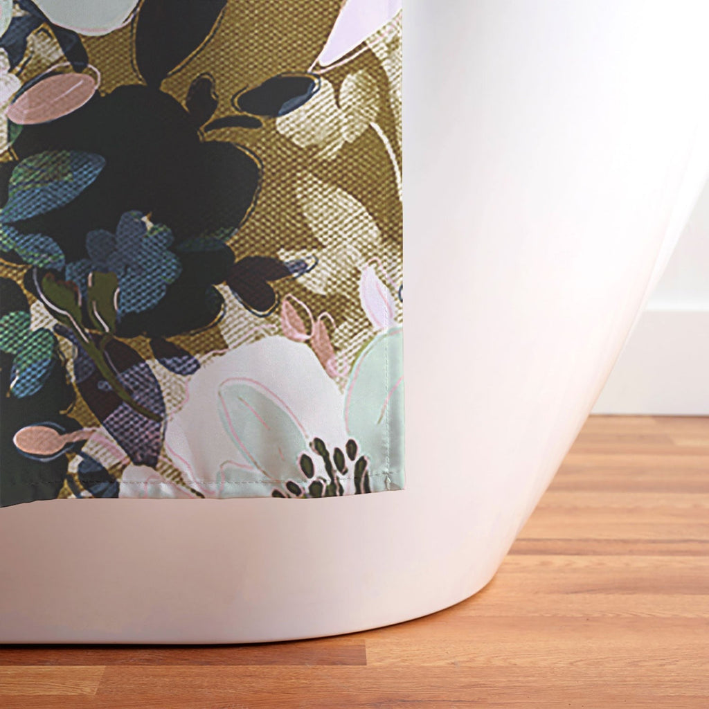 Marta Barragan Camarasa Romantic Floral Fusion Shower Curtain