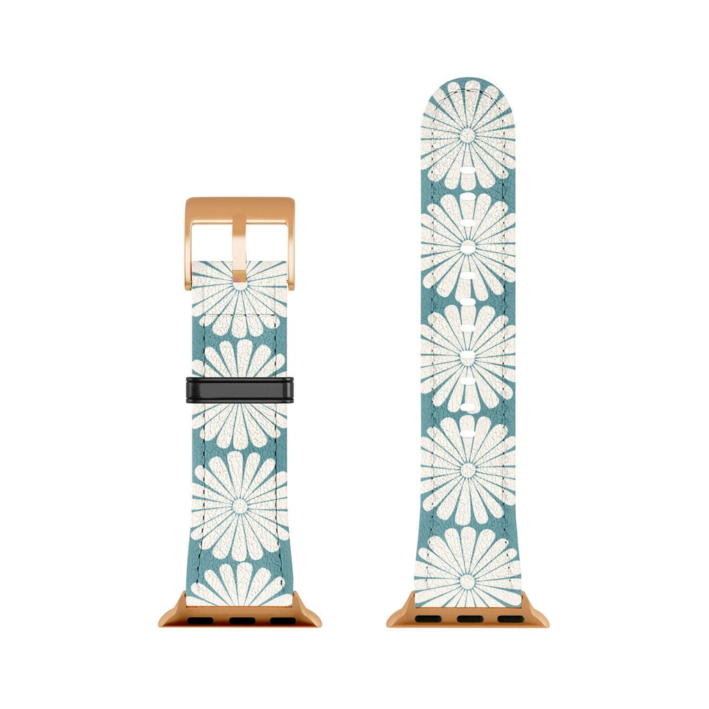 Colour Poems Retro Daisy XXIII Apple Watch Band
