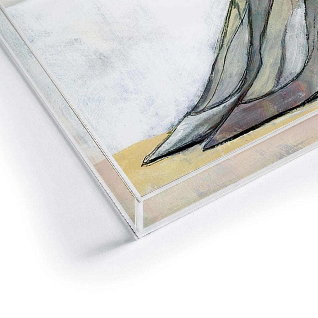 Sophia Buddenhagen Grey Stiletto Acrylic Tray