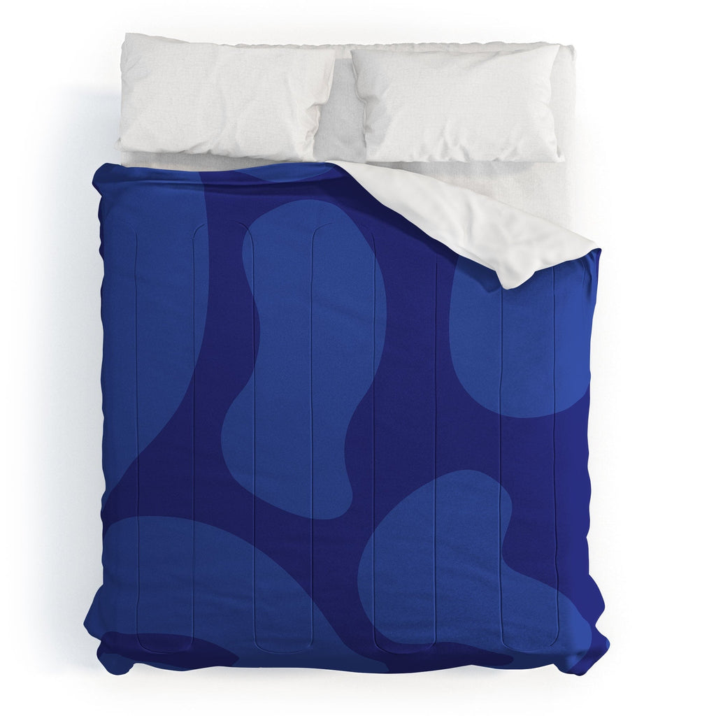 Camilla Foss Blue Pebble Comforter