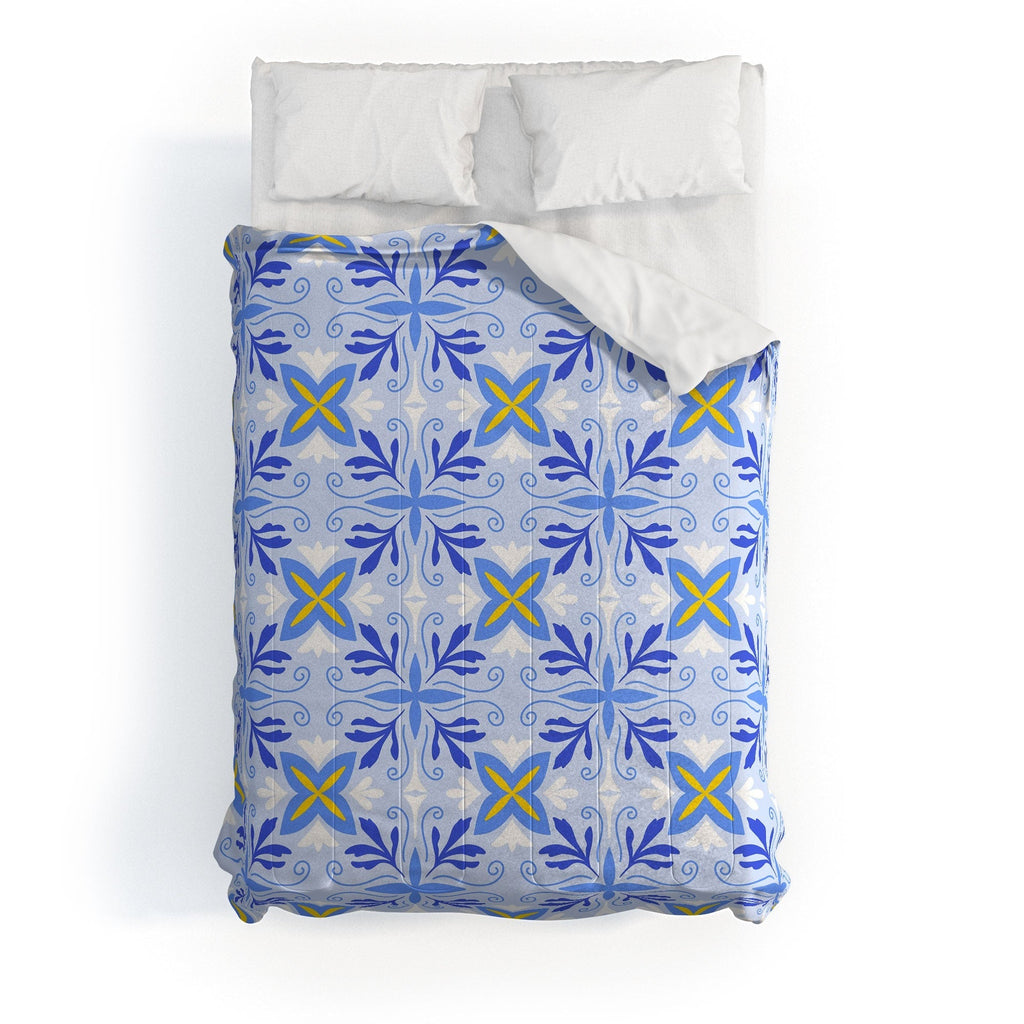 Design by Spark Dolce Vita Flourish Tile Comforter