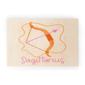 Little Om Zodiac Sign Sagittarius Welcome Mat