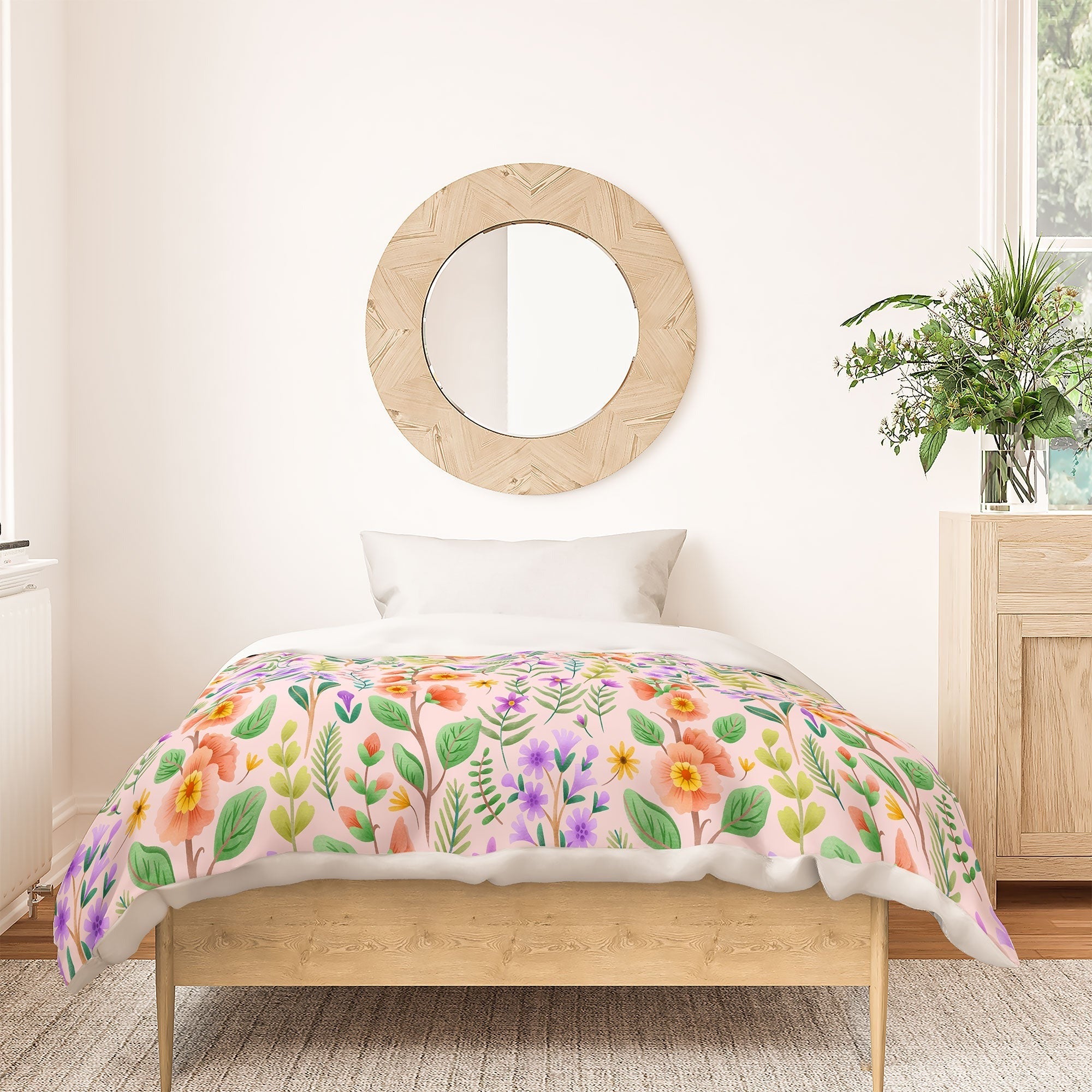 Pimlada Phuapradit Ditsy Spring Floral Duvet Cover