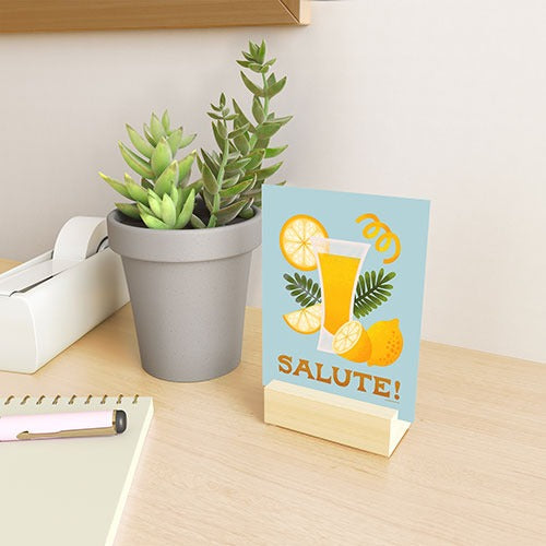 Jessica Molina Limoncello Cocktail Mini Art Print