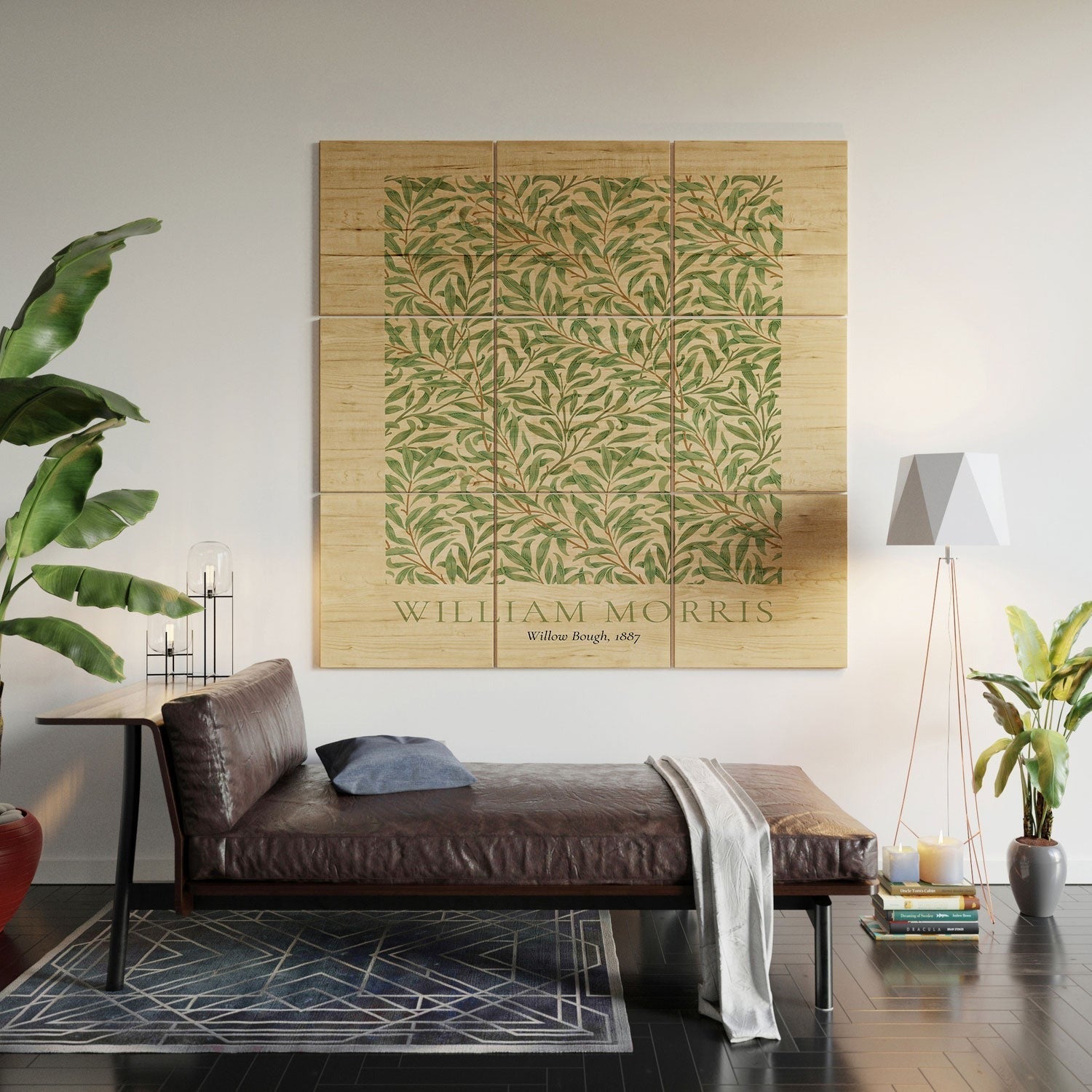 DENY Designs William Morris Willow Bough 1887 Wood Wall Mural