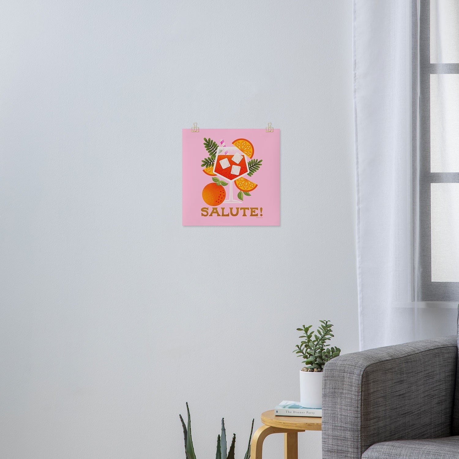 Jessica Molina Orange Spritz Art Print