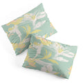 Gabriela Fuente Emma Floral Mint Pillow Shams