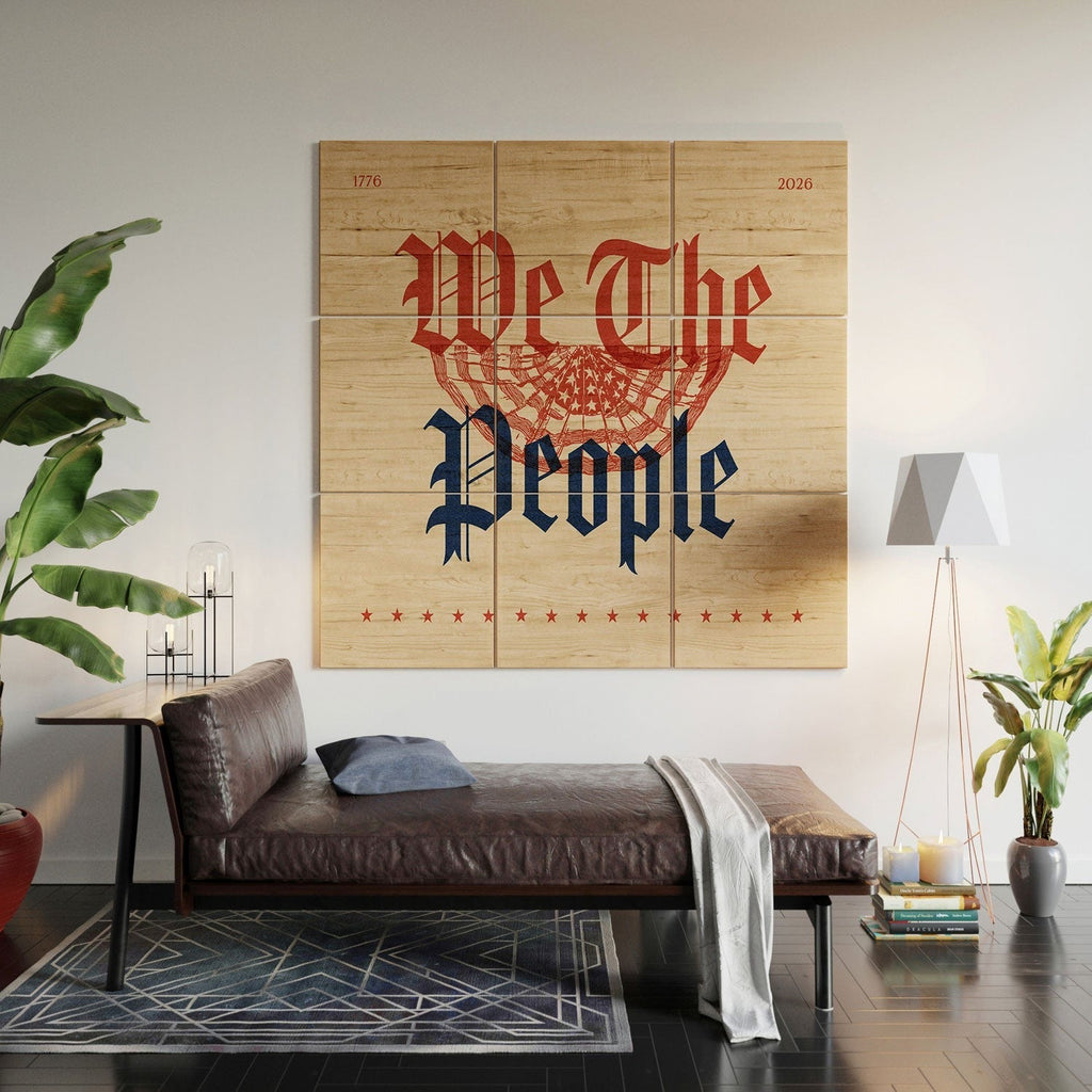 DENY Designs We The People ii Wood Wall Mural