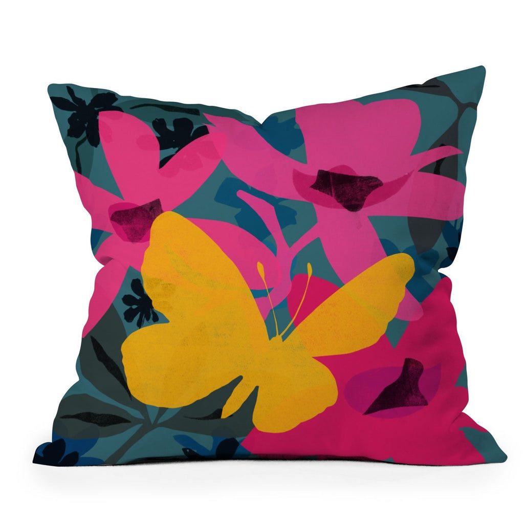 Garima Dhawan wild 1 Outdoor Throw Pillow