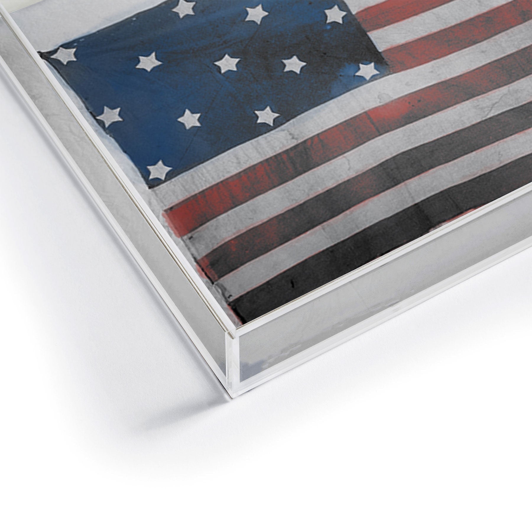 DENY Designs Flag Attributed to Elizabeth Schuyler Hamilton Acrylic Tray