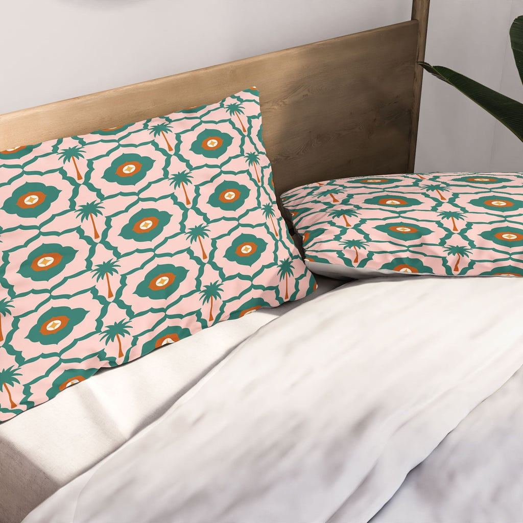 Design by Spark Mid Mod Palm Springs Pillow Shams