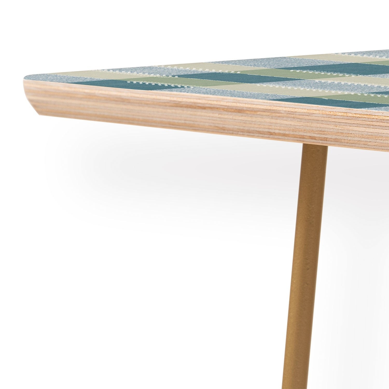 Marta Barragan Camarasa Country Style Checks Coffee Table