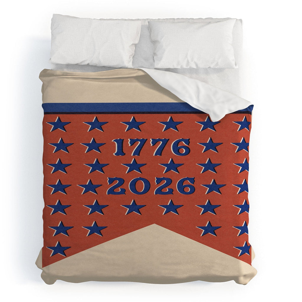 DENY Designs Star Banner Duvet Cover