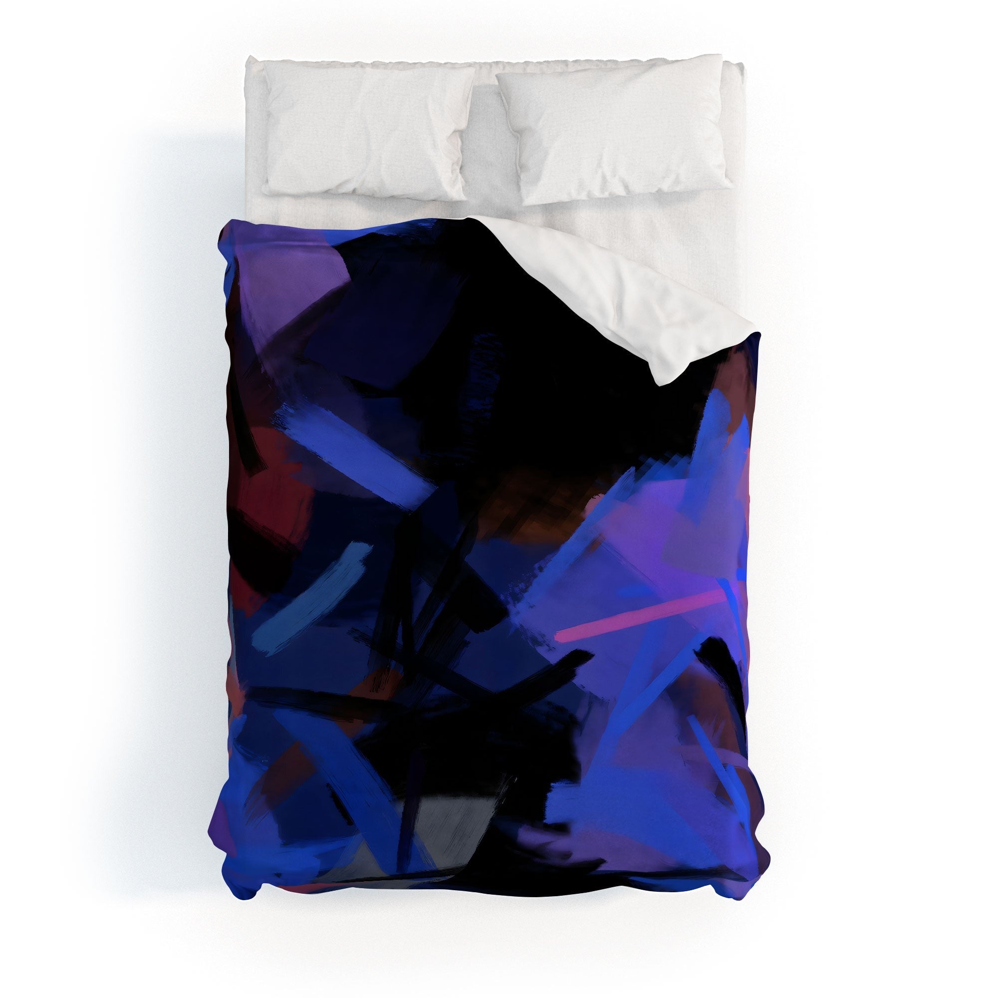 83 Oranges Midnight Sparks Duvet Cover
