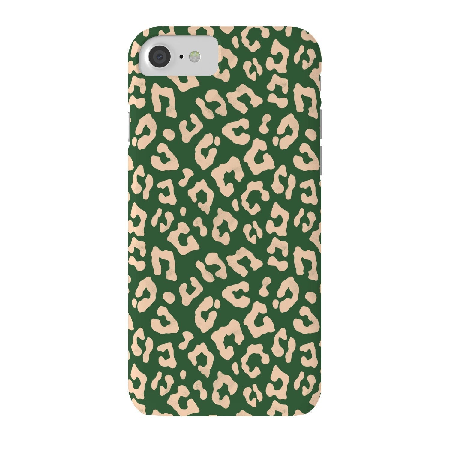 Avenie BR Cheetah Print In Green Phone Case