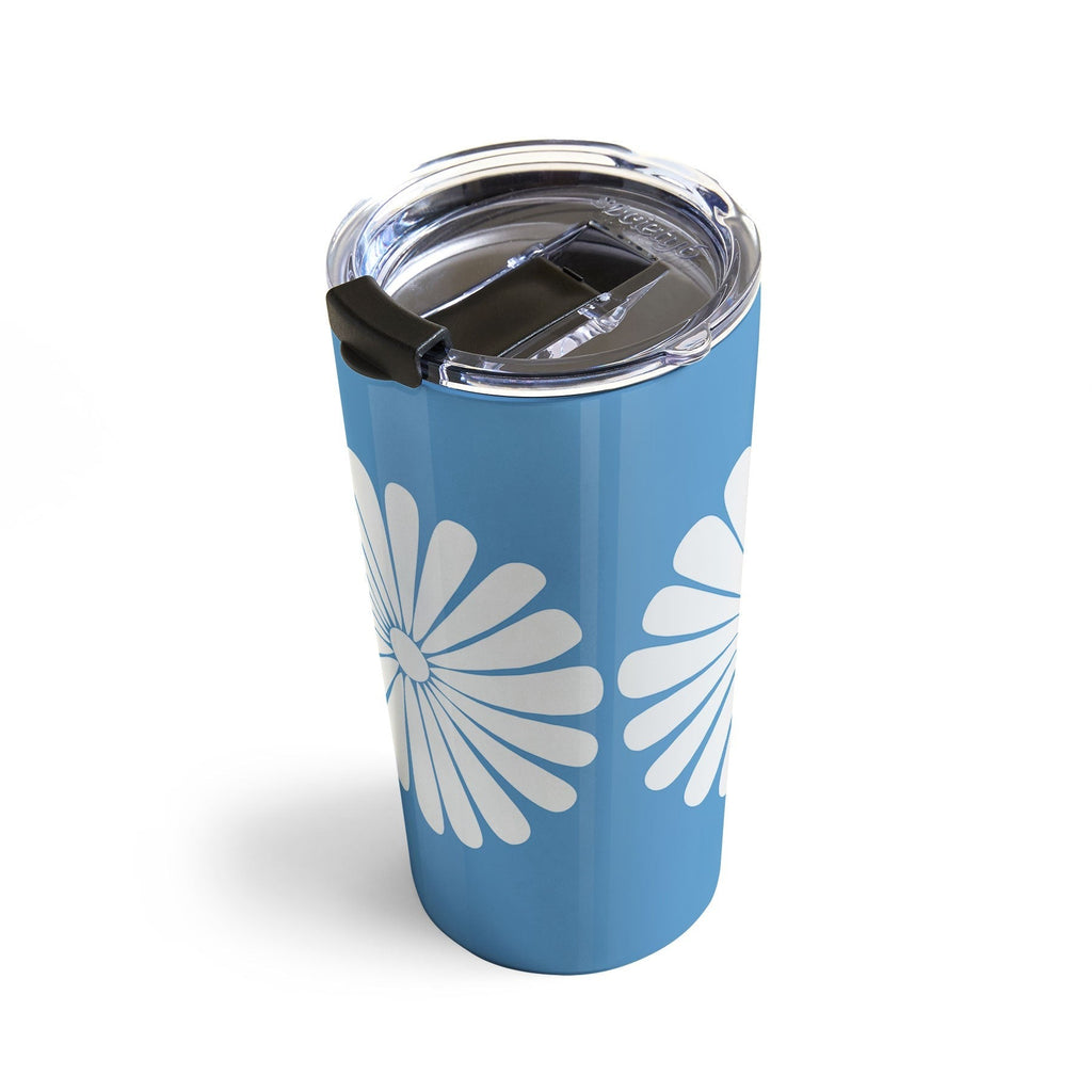 Colour Poems Retro Daisy XII Travel Mug