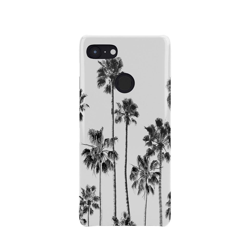 Gal Design Black And White Palms Phone Case