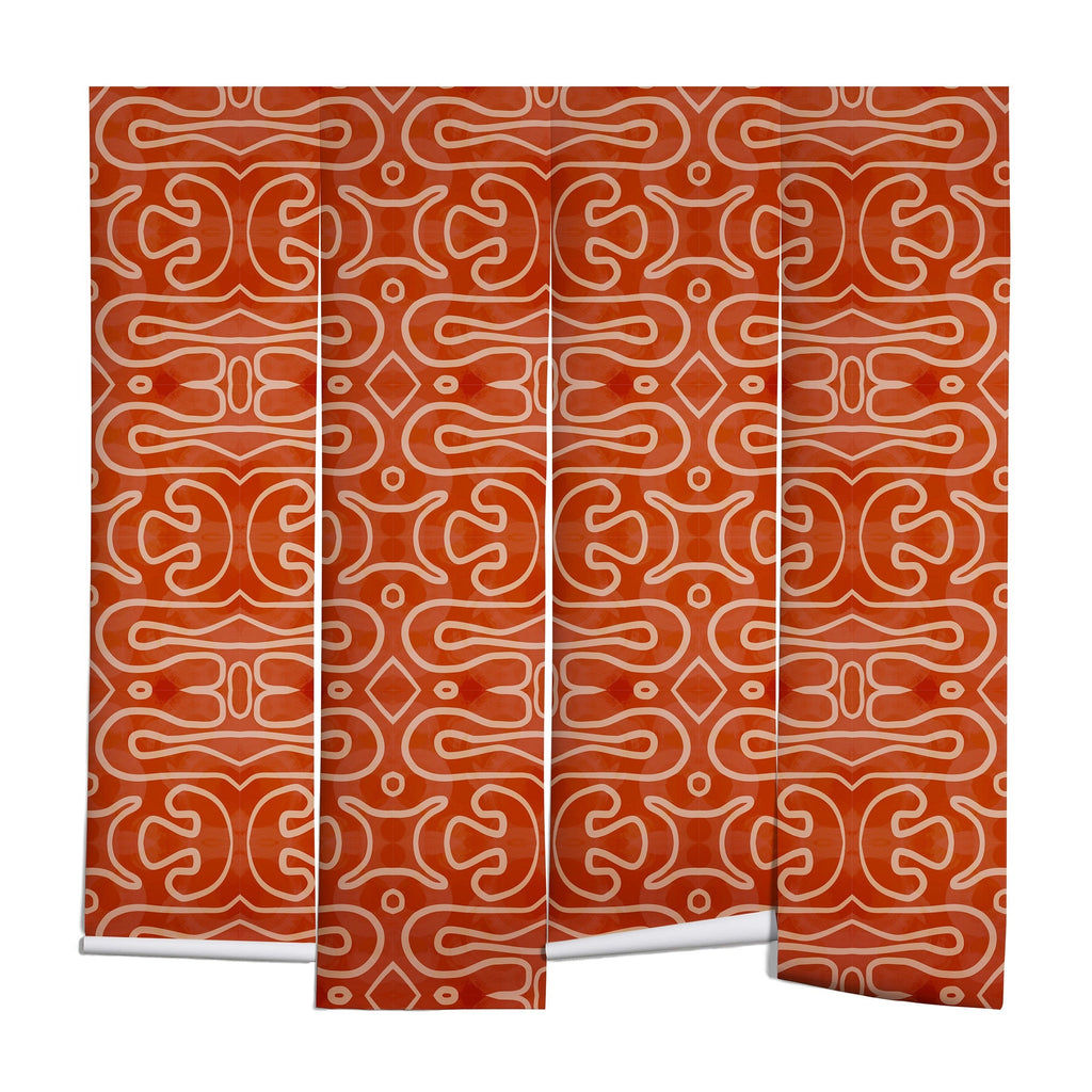 Mirimo Venexiana Burnt Orange Wall Mural