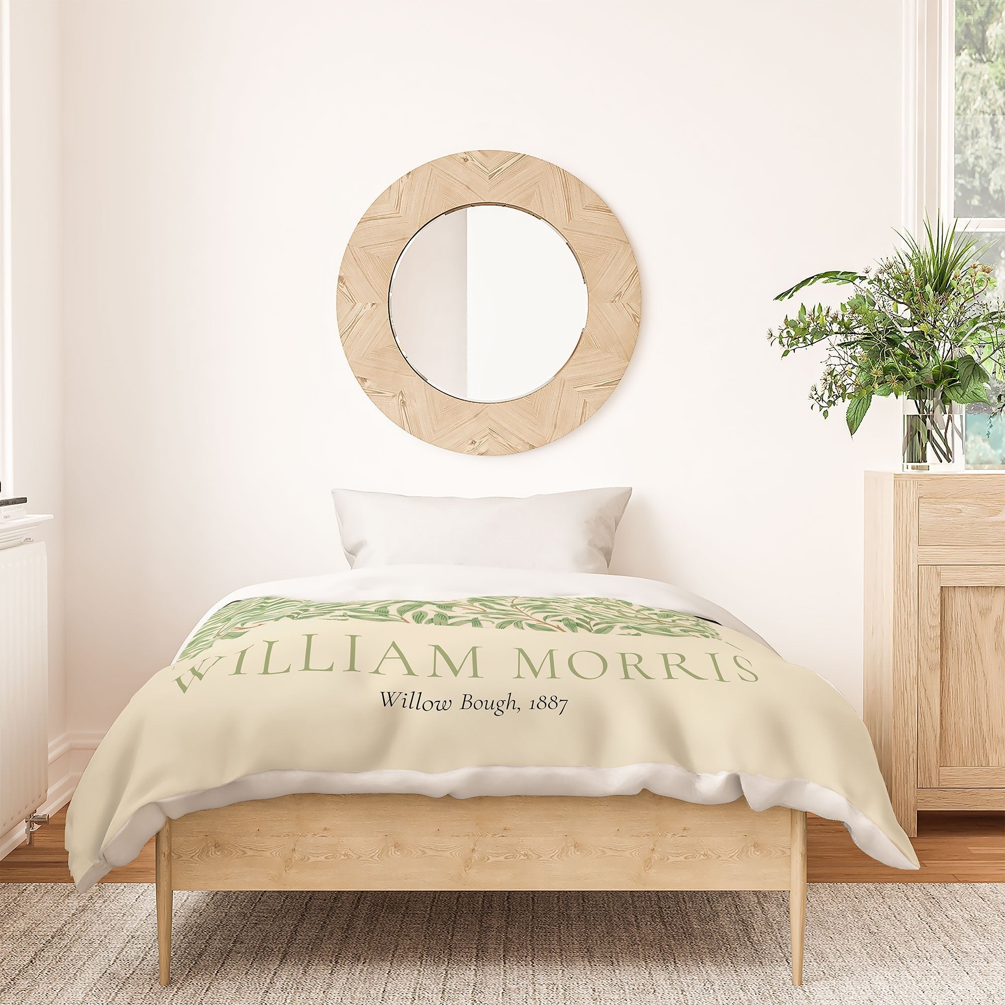 DENY Designs William Morris Willow Bough 1887 Duvet Cover