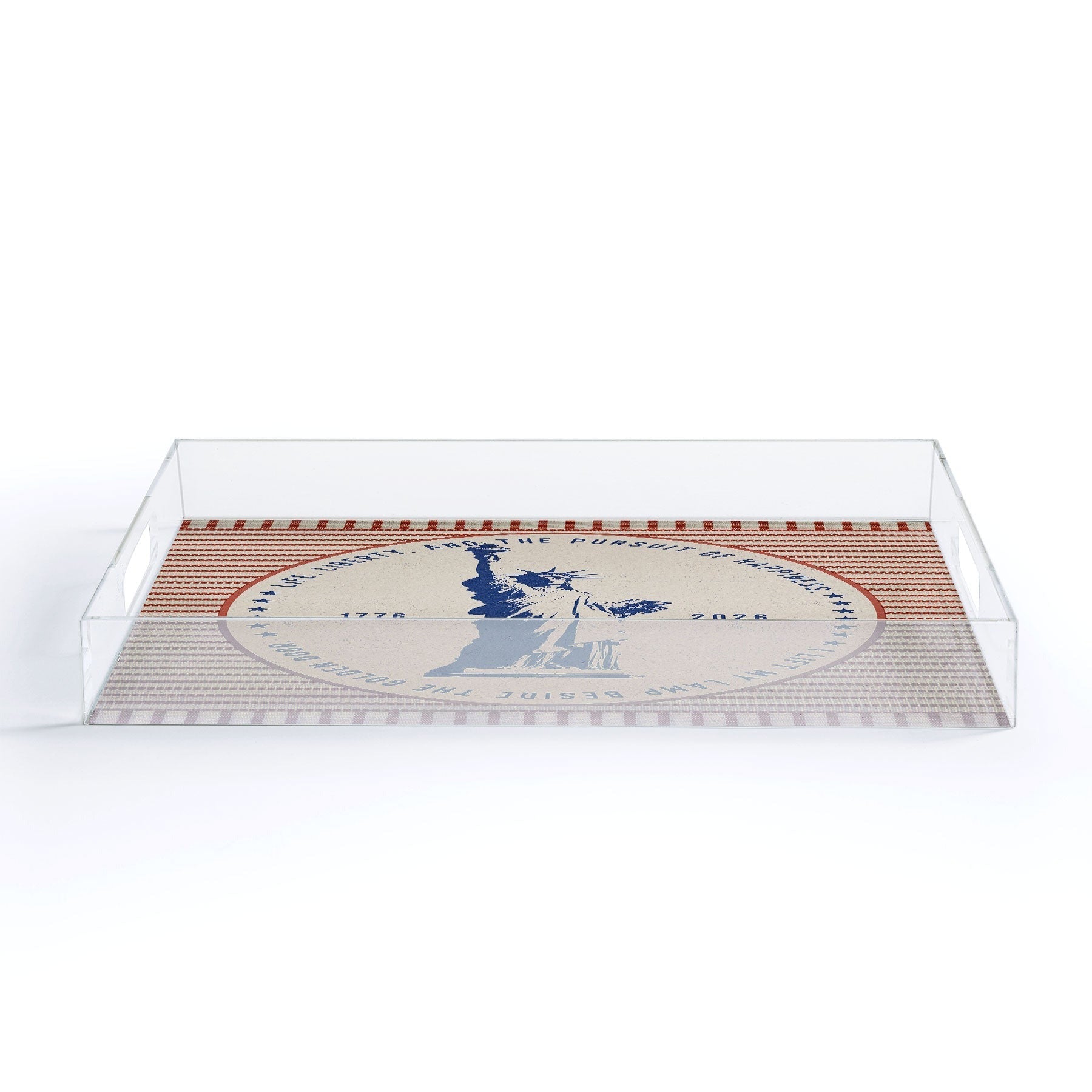 DENY Designs Life Liberty Acrylic Tray