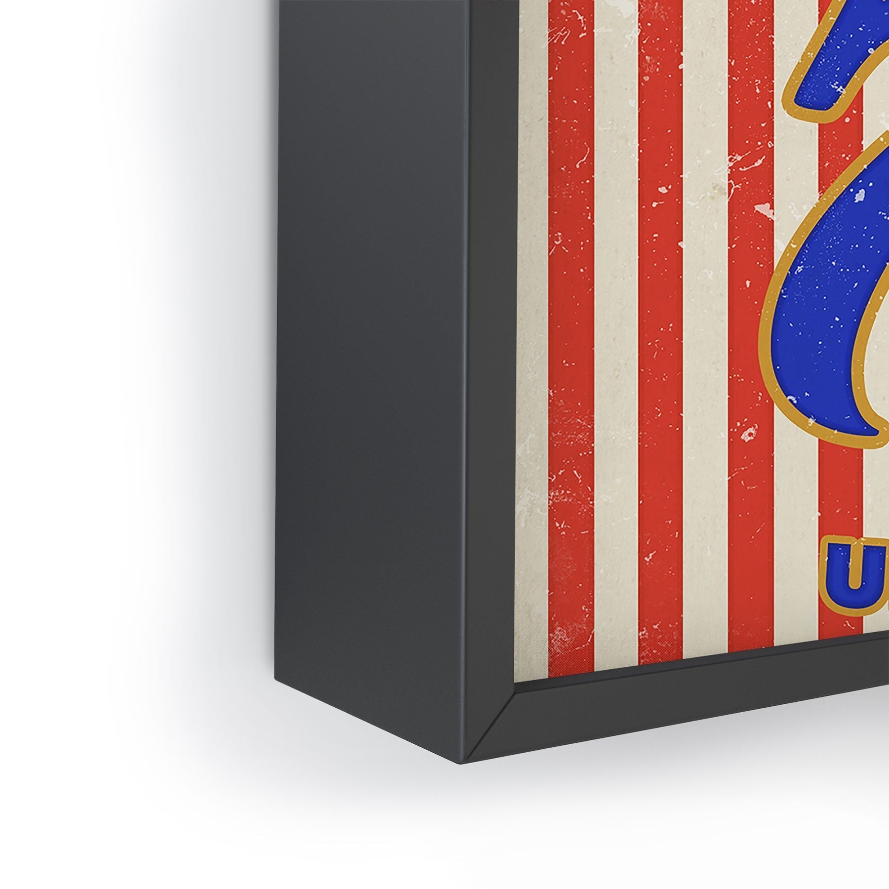 DENY Designs 1776 Stars Framed Mini Art Print
