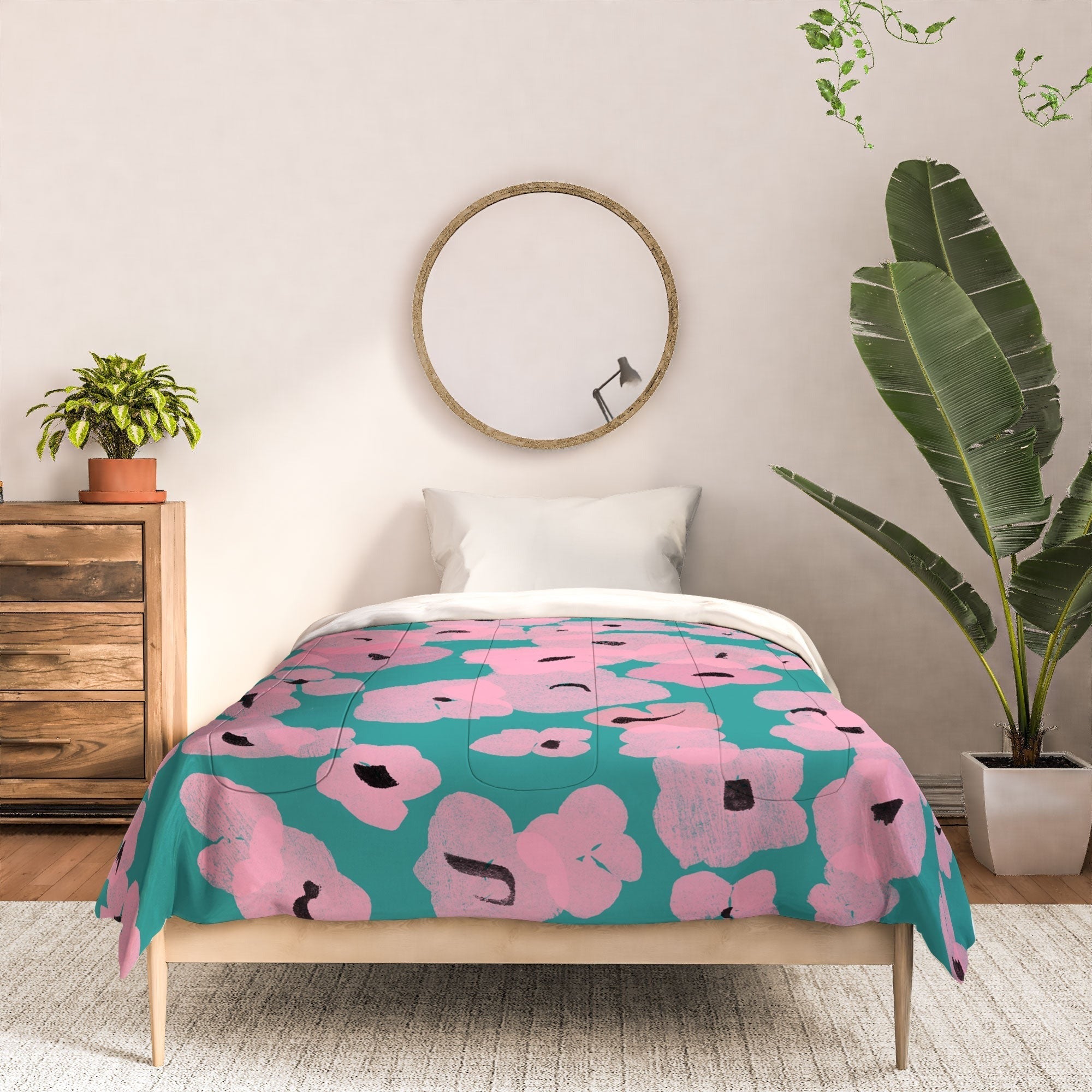 Garima Dhawan hydrangea 14 Comforter