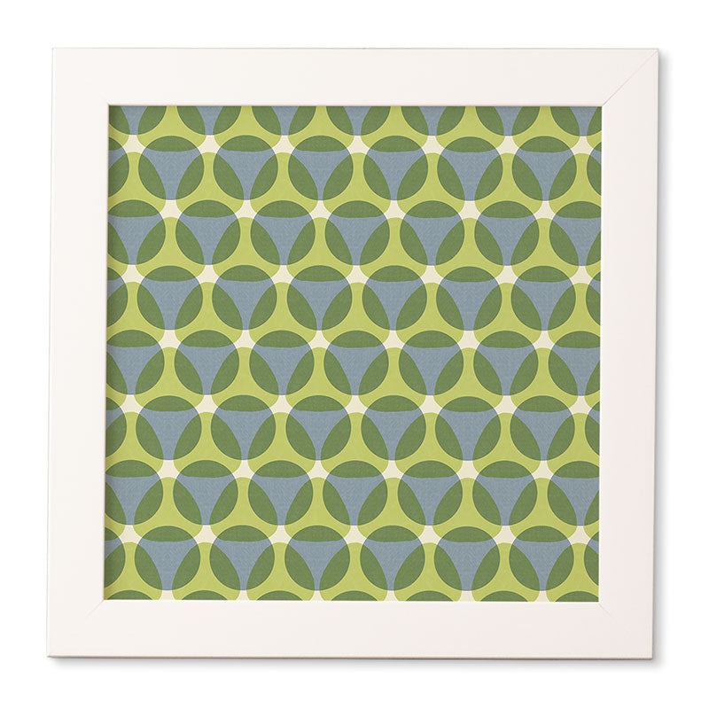 Marta Barragan Camarasa Stylish Retro Circle Framed Wall Art