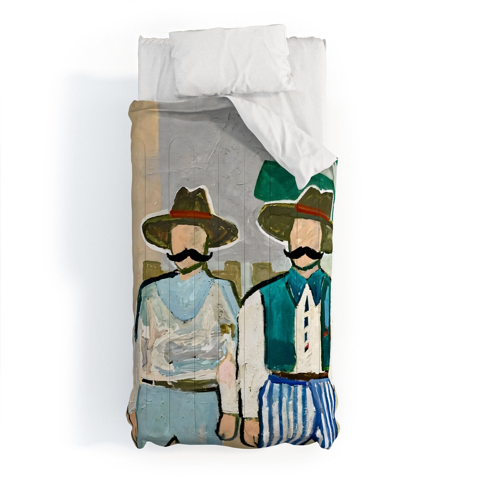 83 Oranges Side By Side Cowboy Edition Comforter