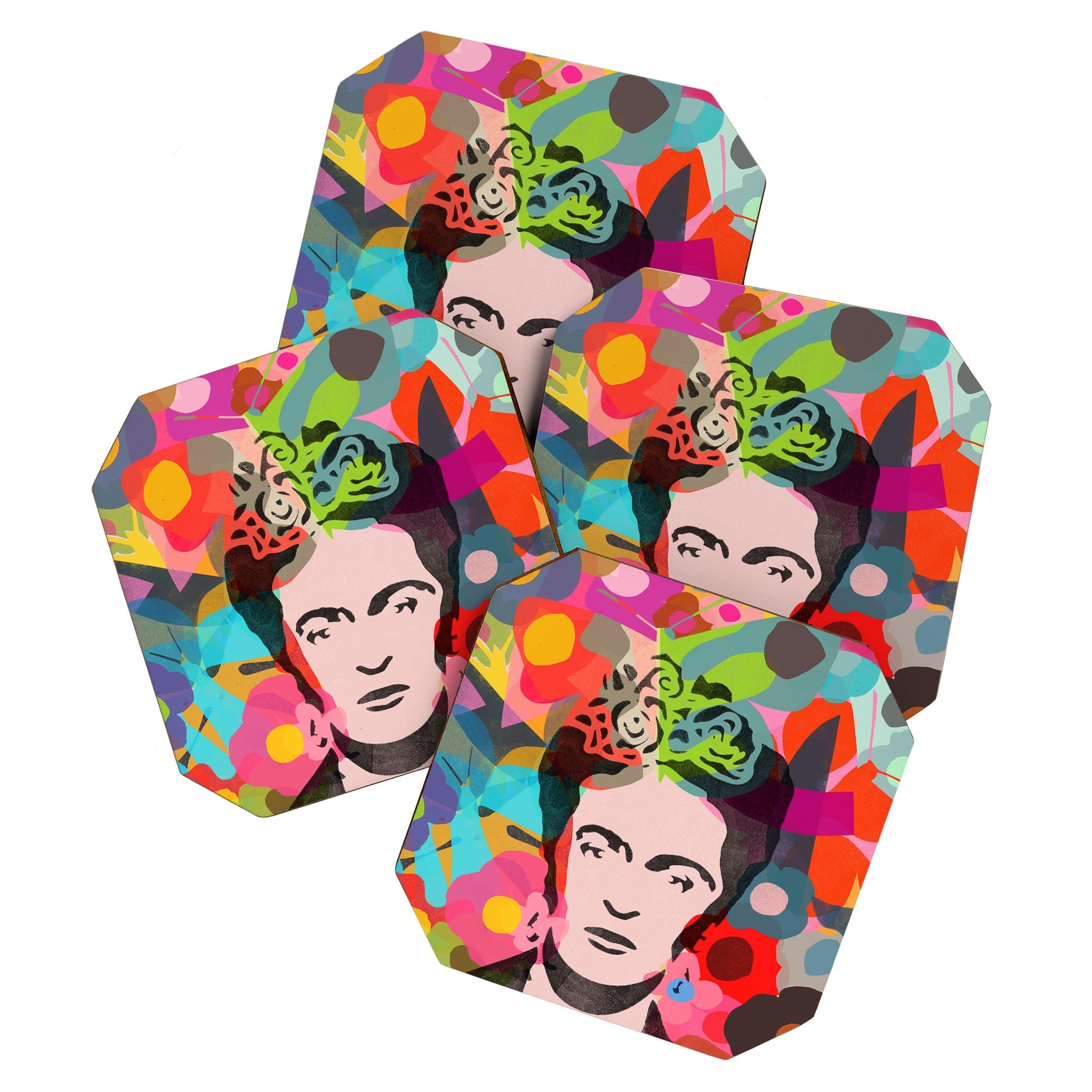 Garima Dhawan frida 1d Coaster Set