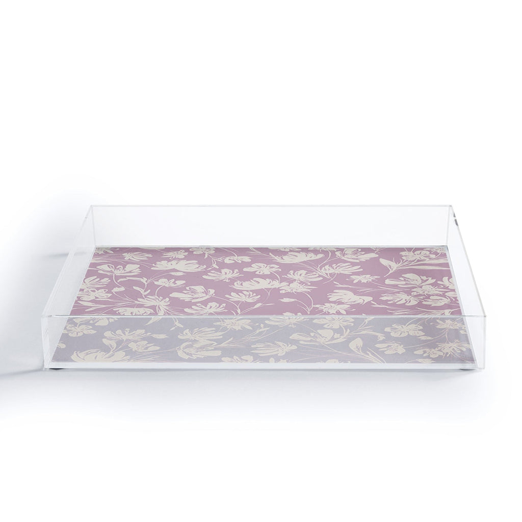 Gabriela Fuente Martine Lilac Acrylic Tray