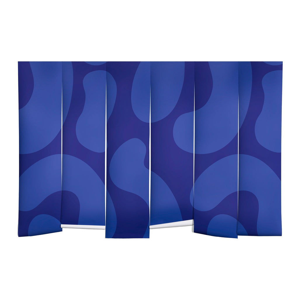 Camilla Foss Blue Pebble Wall Mural