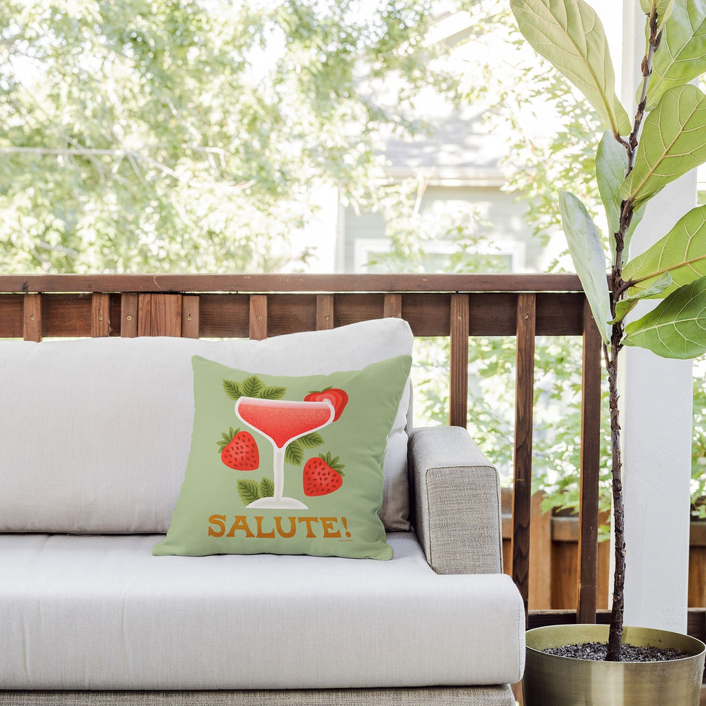 Jessica Molina Rossini Outdoor Throw Pillow