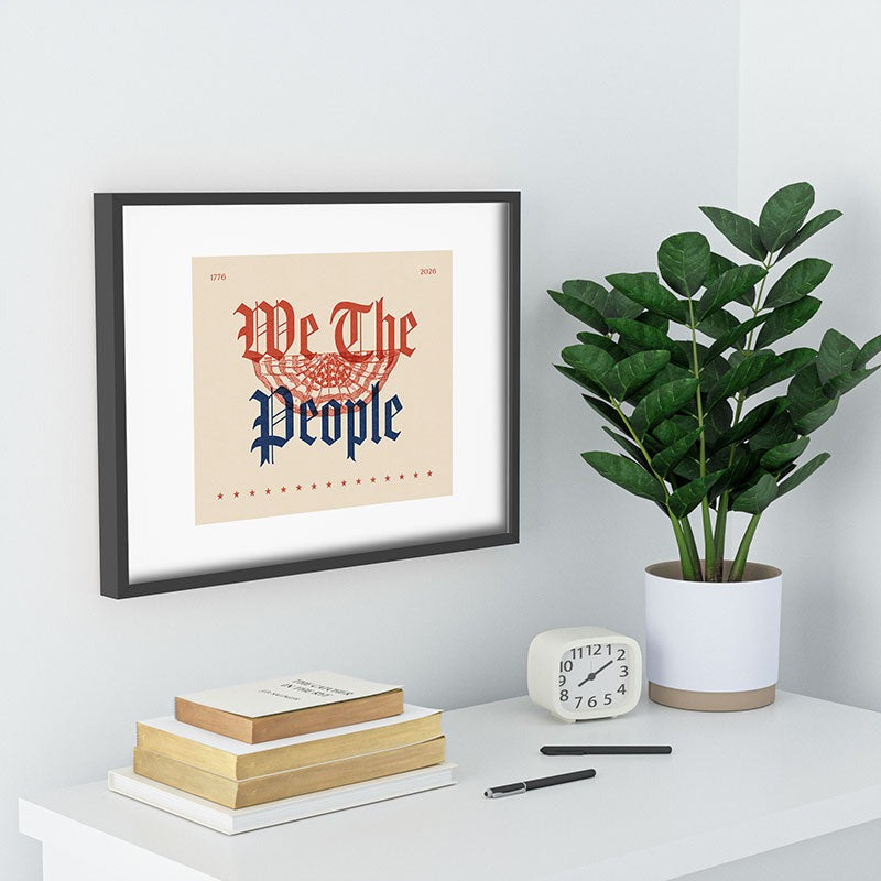 DENY Designs We The People ii Recessed Framing Rectangle