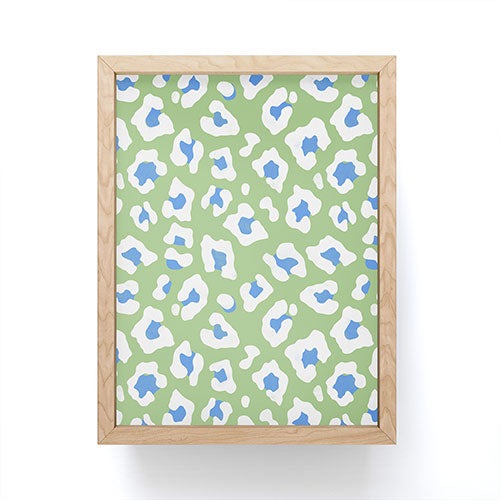 Avenie BR Cheetah Print Framed Mini Art Print