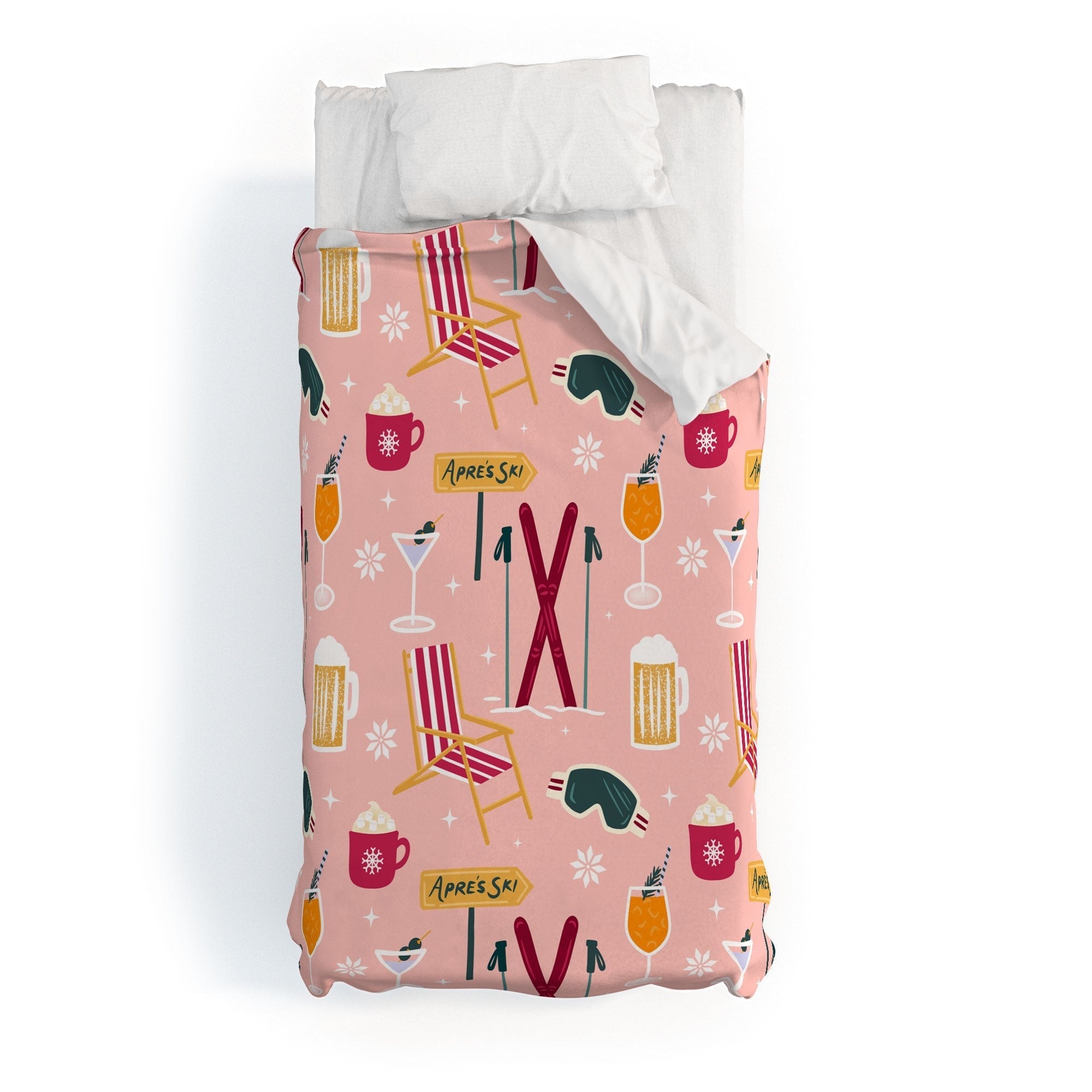 Design by Spark Apres Ski Holiday Duvet Cover